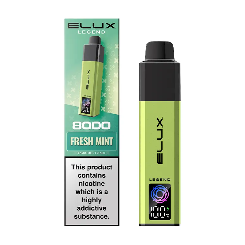 Fresh Mint Elux Legend 8000 Prefilled Pod Kit